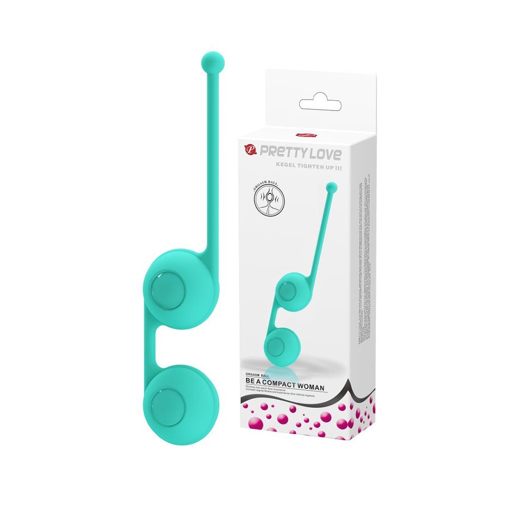 14603-pretty-love-kegel-tighten-up-iii-LybailePretty-Love Кегел топки в зелен цвят, компактна жена - Kegel Tighten Up III - Image 1
