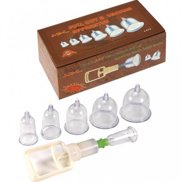 Смукателен комплект от 6 чашки - Cupping Set Смукателен комплект от 6 чашки - Cupping Set