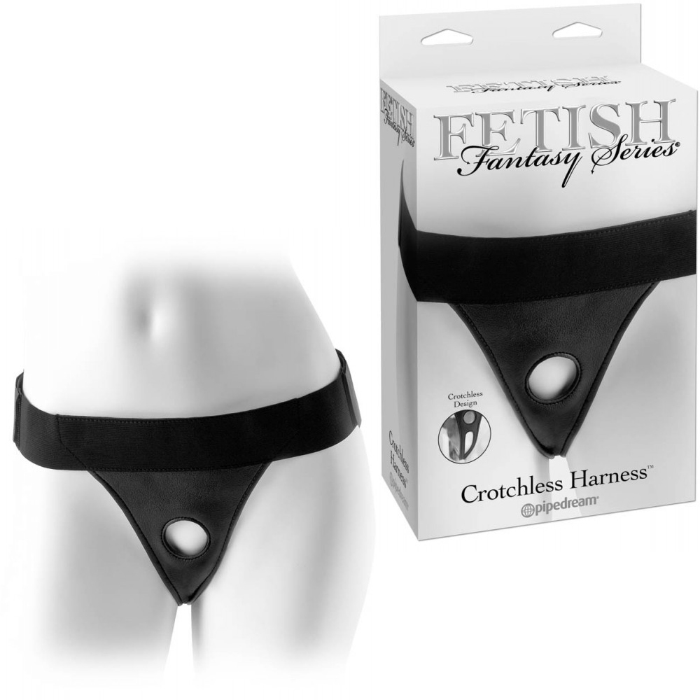 Страп-он бикини без дилдо - Crotchless Harness Страп-он бикини без дилдо - Crotchless Harness