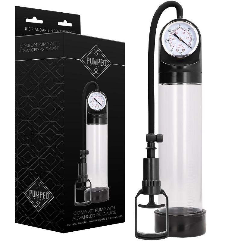 Пенис помпа с усъвършенстван манометър - Comfort Pump Пенис помпа с усъвършенстван манометър - Comfort Pump