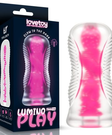6.0'' Lumino Play Masturbator - Pink Glow