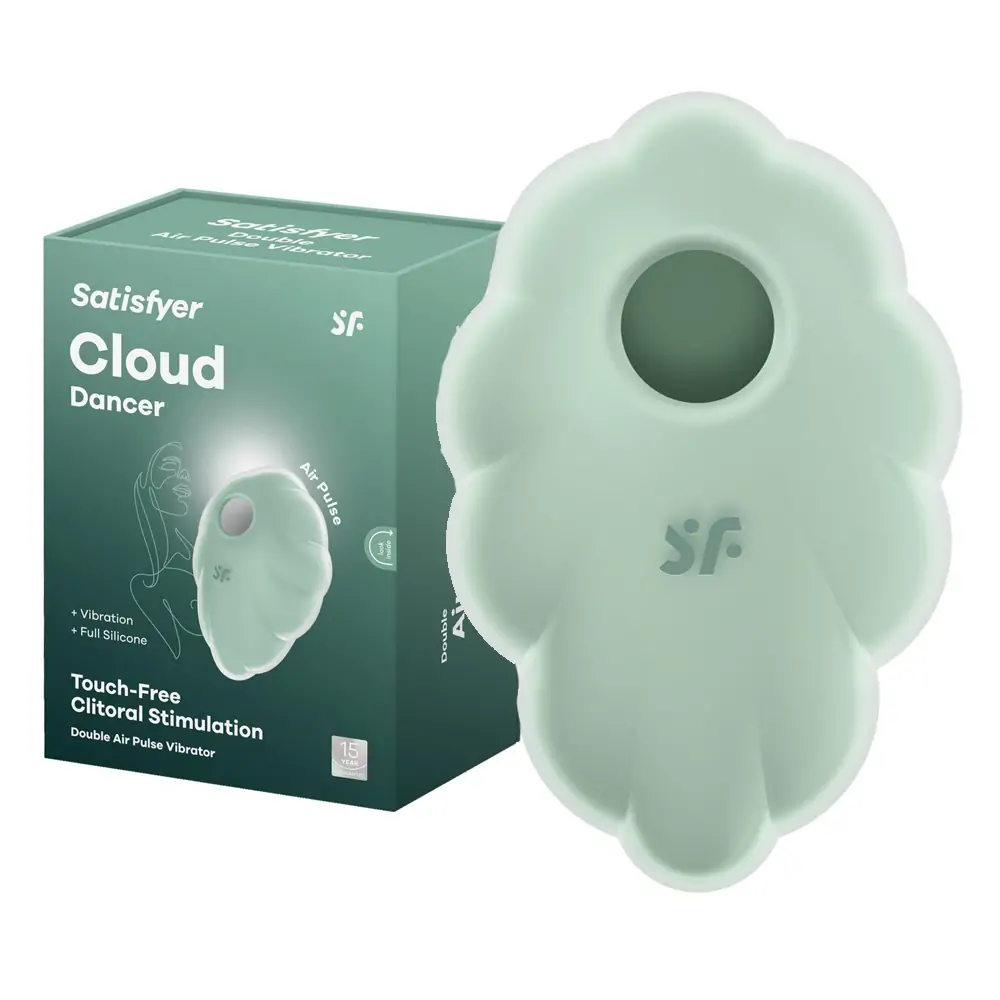 Cloud-Dancer-mint-00 Клитор стимулатор, засмукващ и вибриращ - Cloud Dancer Mint - Image 1