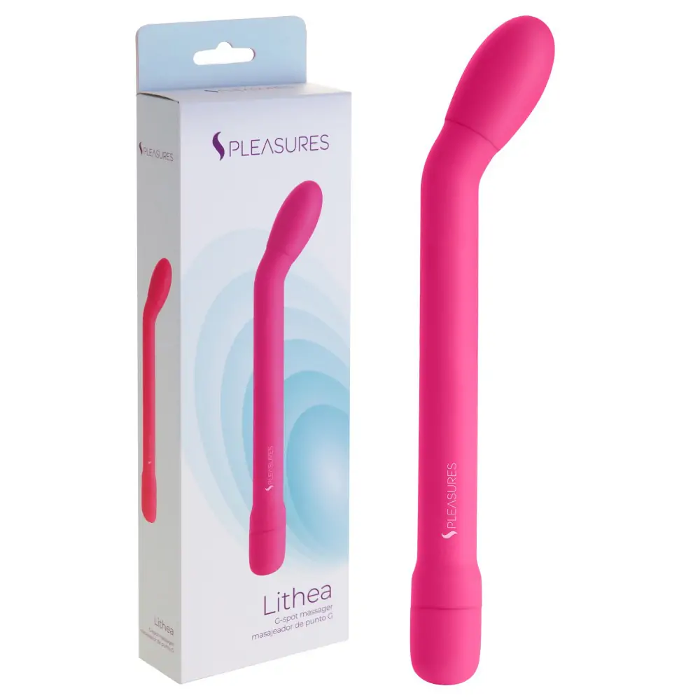 lithea-cerise-010 G-spot вибратор, презареждащ се, 18см. - Lithea Cerise - Image 1