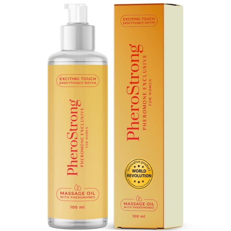 PHEROSTRONG - MASSAGE OIL EXCLUSIVE FOR WOMEN 100 ML PHEROSTRONG - MASSAGE OIL EXCLUSIVE FOR WOMEN 100 ML