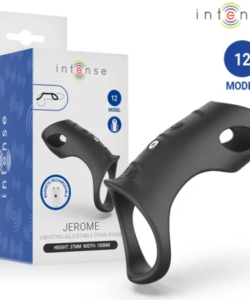 Вибриращ пенис удебелител с мултипозиционен дизайн – Intense Jerome