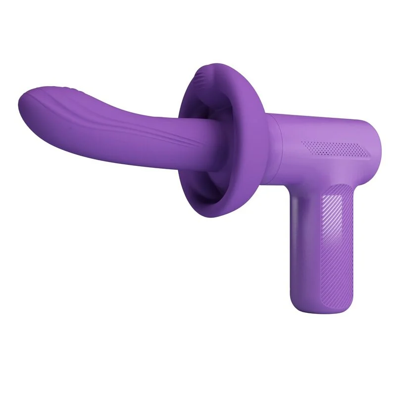 PRETTY LOVE - VITO THRUSTING MASSAGE GUN 5 MODES PURPLE PRETTY LOVE - VITO THRUSTING MASSAGE GUN 5 MODES PURPLE